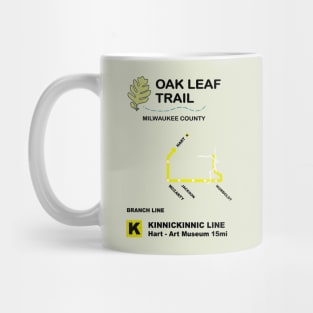 Oak Leaf Trail • Kinnickinnic Line • MKE WI Mug